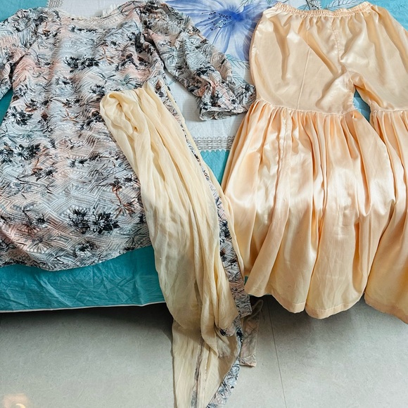 Eid  wear Women 3 PCs salwar suit custom made - Picture 4 of 9